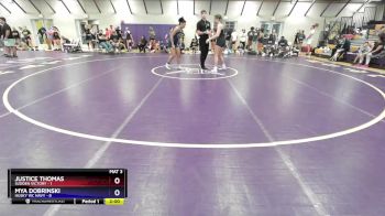 170 lbs Round 1 (10 Team) - Justice Thomas, Sudden Victory vs Mya Dobrinski, Husky WC Navy