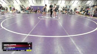 170 lbs Round 1 (10 Team) - Justice Thomas, Sudden Victory vs Mya Dobrinski, Husky WC Navy