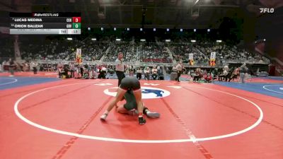 4A-157 lbs Cons. Round 1 - Lucas Medina, Central vs Orion Balizan, Green River