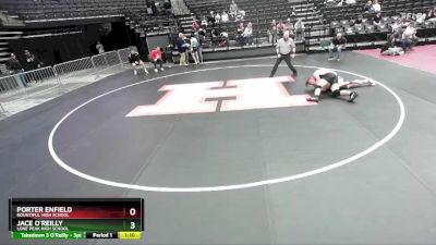 178 lbs Semifinal - Porter Enfield, Bountiful High School vs Jace O`Reilly, Lone Peak High School