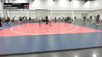 138 lbs Cons. Round 4 - Max Davis, NC vs Jackson Bennett, FL