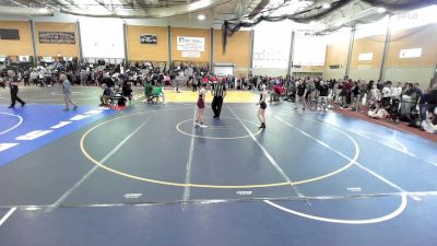 120 lbs Semifinal - Irie Byers, North Kingstown vs Ellery Ammatuna, The Prout School