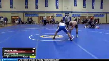 184 lbs Cons. Round 2 - Jacob Sklenar, University Of Wisconsin-Platteville vs Evan Lawrence, University Of Wisconsin-Eau Claire