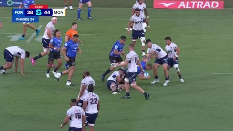Ben Donaldson Try | Western Force vs Moana Pasifika | Super Rugby Pacific