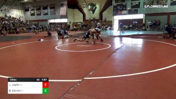 126 lbs Round Of 16 - James Joplin, Nc vs Brice Carron, Sc