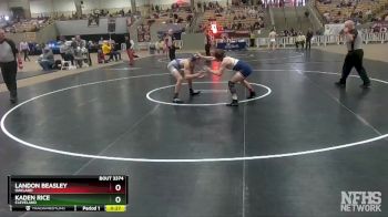 AA 132 lbs 3rd Place Match - Kaden Rice, Cleveland vs Landon Beasley, Oakland