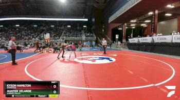 3A-138 lbs Semifinal - Hunter Velarde, Lander Valley vs Kyson Hamilton, Evanston