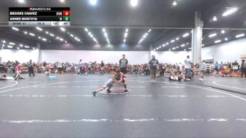 44 lbs Round 3 (8 Team) - Brooks Chavez, Backyard Brawlers Red vs Asher Montoya, Top Rank