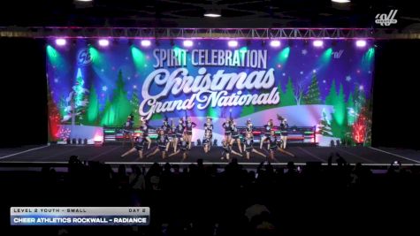 Cheer Athletics Rockwall - Radiance [2025 L2 Youth - Small Day 2] 2025 Spirit Celebration Christmas Grand Nationals