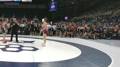 130 lbs Cons. Sub-rd Of 32 - Haley Smarsh, Pennsylvania vs Helene Papadakis, Indiana