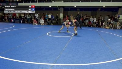 78 lbs Cons. Sub-rd Of 16 - Breck White, Immortal Athletics WC vs Owen Shea, Elevate Wrestling Club