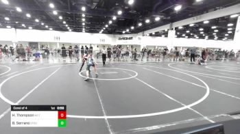 78 lbs Consi Of 4 - Hank Thompson, No Team vs Braxten Serrano, Stout Wrestling Academy