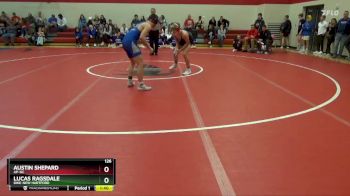 126 lbs Cons. Semi - Lucas Ragsdale, Dike-New Hartford vs Austin Shepard, AP-GC