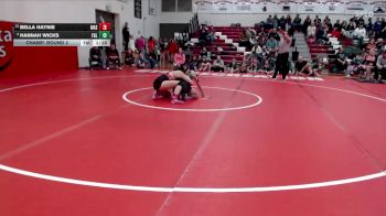 140 lbs Champ. Round 2 - Hannah Wicks, Falcon vs Bella Haynie, Wasatch