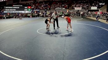 D 2 113 lbs Champ. Round 2 - Edan Nguyen, New Orleans Military & Maritime vs Antonnio Mireles, North DeSoto