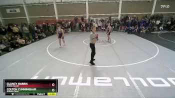 157 lbs 5th Place Match - Colton Cunningham, Spring Creek vs Clancy Harris, Marsh Valley