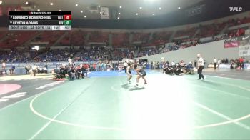 5A Boys 138 lbs Cons. Round 1 - Leyton Adams, Hood River Valley Boys vs Lorenzo Romero-Hill, Dallas Boys