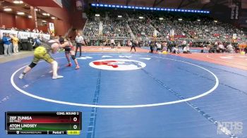 2A-215 lbs Cons. Round 2 - Zef Zuniga, Big Piney vs Atom Lindsey, Saratoga