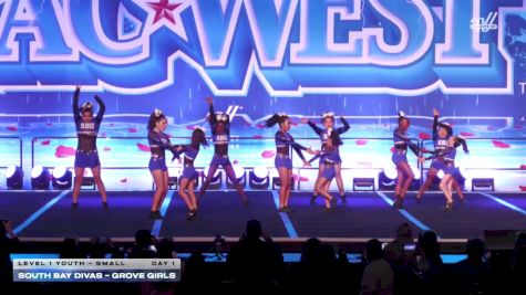 South Bay Divas - GROVE GIRLS [2026 L1 Youth - Small Day 1] 2026 PacWest Grand Nationals