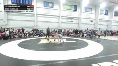 96 lbs Round Robin 3 - Colton Chambers, Armory Athletics - MS vs Owen Marshall, Pursuit - MS