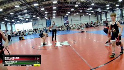 100 lbs Rd# 9- 2:15pm Saturday Final Pool - John Rodak, Florida Elite vs Thomas Block, Rebellion