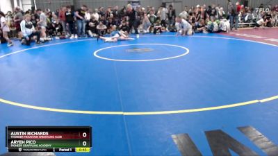 106 lbs Round 3 - Aryeh Pico, Pioneer Grappling Academy vs Austin Richards, Thunder Mountain Wrestling Club
