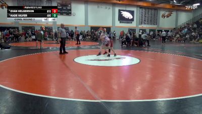 83 lbs Cons. Round 3 - Evan Helgerson, McDominate Training Center vs Kade Silver, Anamosa Wrestling Club