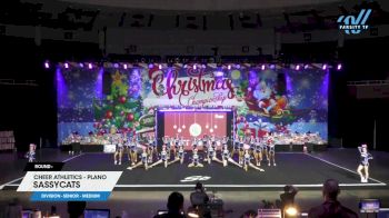 Cheer Athletics - Plano - Sassycats [2024 L4 Senior - Medium] 2024 Spirit Celebration Christmas Grand Nationals