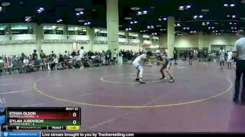 126 lbs Round 5 (10 Team) - Dylan Jurovschi, Jackson County vs Ethan Olson, Naperville Phoenix