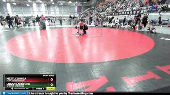 42-44 lbs Round 3 - Logan Lankford, Spokane Wrestling vs Meztli Zuniga, Team Aggression WC