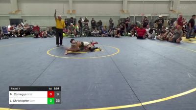 114 lbs Round 1 - Mason Comegys, Rebelliousness vs Logan Christopher, Olympia