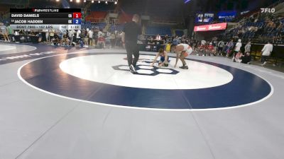 157 lbs Cons. Sub-rd Of 16 - David Daniels, CA vs Jacob Hadden, OK