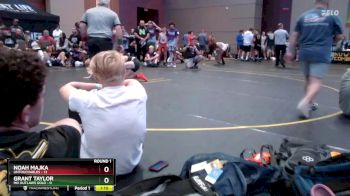 90 lbs Round 1 (4 Team) - Noah Majka, Untouchables vs Grant Taylor, MO Outlaws Gold