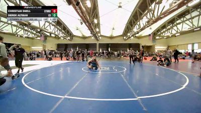 161 lbs Rr Rnd 1 - Christian Snell, CTWhale vs Derek Altman, Kraken Revival