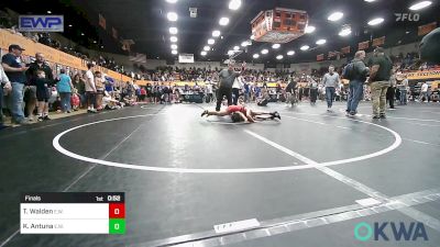 67 lbs Final - Taylen Walden, Elgin Wrestling vs Kasen Antuna, Elgin Wrestling