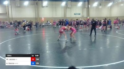 136 lbs Final - Mackenzie Lacoss, Die Hard Wrestling vs Arianna Garcia, Ward Girls Wrestling