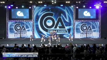 Cheer Athletics St. Louis - Aqua Cats [2026 L1 Youth Day 1] 2026 COA Grand Nationals