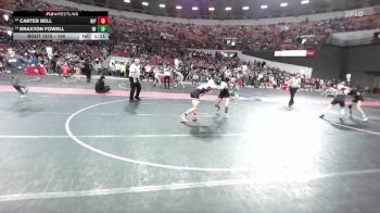 150 lbs Quarterfinal - Carter Bell, Ripon vs Braxton Fowell, Ithaca-Weston Wrestling