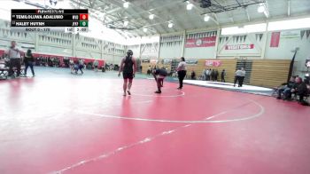 170 lbs Champ. Round 2 - Haley Huynh, John F Kennedy -Fremont vs Temiloluwa Adalumo, Monte Vista (Danville)