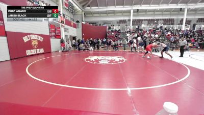 144 lbs Consi Of 16 #2 - Enzo Amado, Cardinal Gibbons vs James Black, The Lovett School