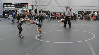 44 lbs Finals (2 Team) - Greyson Ramos, Triumph Trained vs Jack Kemmerer, Broad Axe WA White