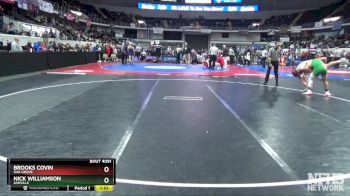 1A-4A 157 Quarterfinal - Brooks Covin, Oak Grove vs Nick Williamson, Ashville