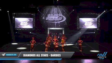 Diamonds All Stars - Barbies [2021 L2 Junior - Small Day 1] 2021 The U.S. Finals: Sevierville