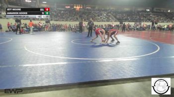 101 lbs Round Of 32 - Jett Moore, Collinsville Junior High vs Jamarion Hooks, Tulsa Union