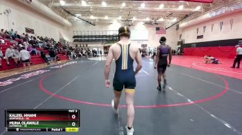 144 lbs Semifinal - Kaleel Hmami, Northfield vs Muna Olawale, Lutheran