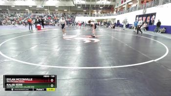 125 lbs Cons. Round 2 - Dylan McConville, William Penn (Iowa) vs Kaleb Kerr, Central Christian College (KS)