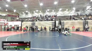 102-111 lbs Semifinal - Zachary Silvernail, Edgewood WC vs Raidon Gonzalez, New Castle Youth WC