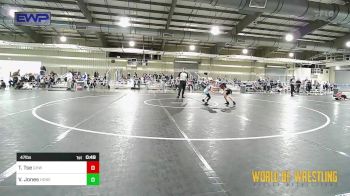 47 lbs Consi Of 8 #1 - Trinh Tse, Greater Heights Wrestling vs Violet Jones, Honey Badgers Wrestling Club