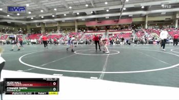 95 lbs Semifinal - Alex Hall, Greater Heights Wrestling vs Conner Smith, Maverick Elite