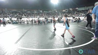 52 lbs Consi Of 4 - Liliana Clitso, Darko Valley Wolf Pack vs Kynley Johnson, Division Bell Wrestling